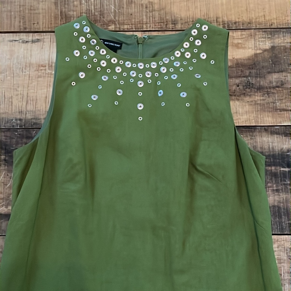 Green Shift Dress